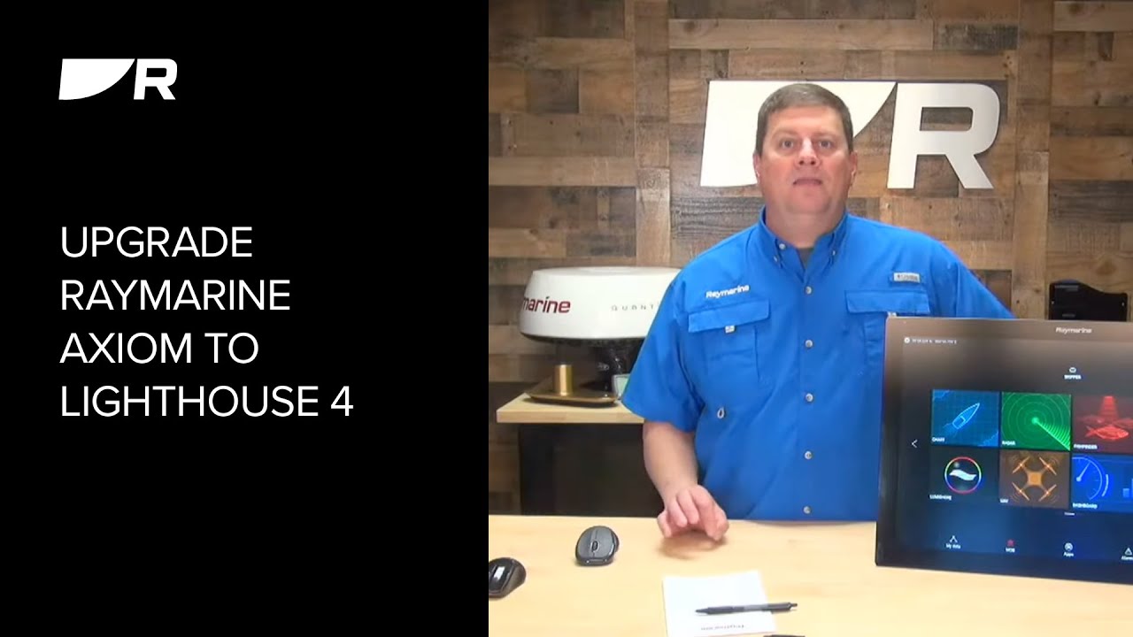 Обновление Raymarine Axiom до LightHouse 4 | Руководство по техническим советам по использованию ...