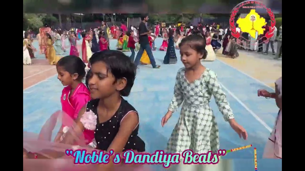 “Celebrating Navratri: Noble’s Dandiya Night at R.N.P.S Falna”