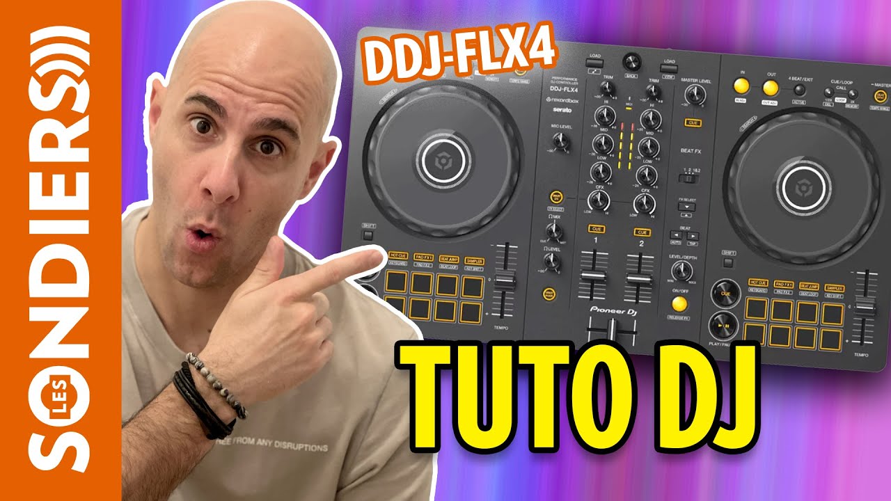 DJ pour 300€ : test et tuto de la DDJ-FLX4 de Pioneer DJ