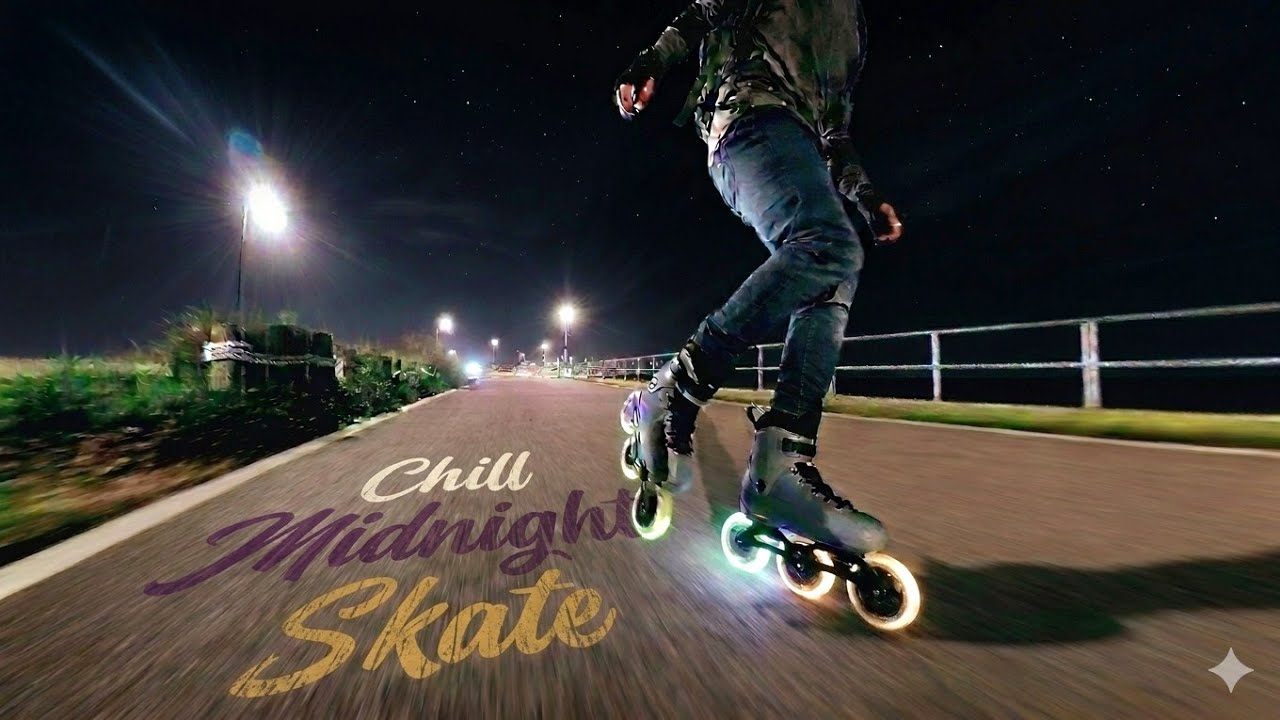 Night Skating a North Orlando Riverwalk