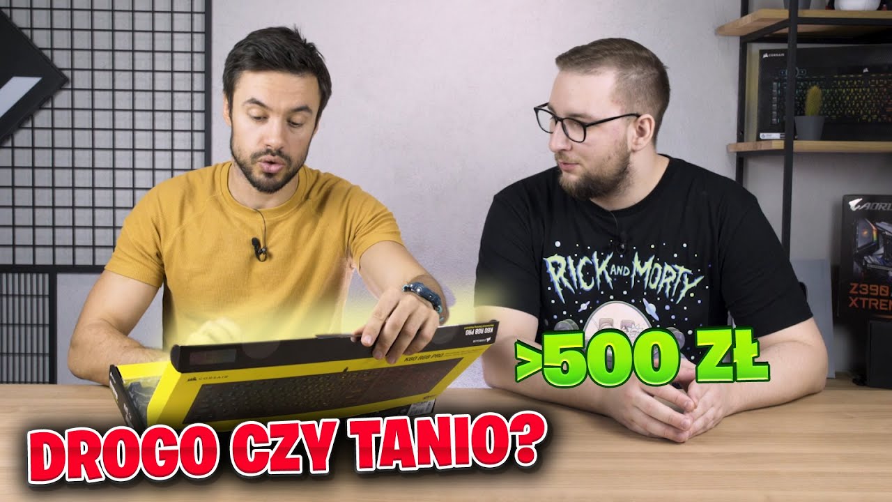 Czy 500 ZŁ ZA KLAWIATURĘ TO DUŻO? | Corsair Gaming K60 RGB PRO