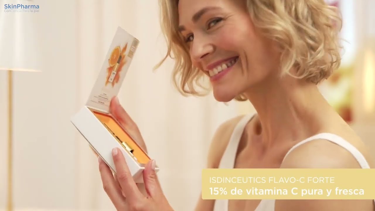 &iquest;C&oacute;mo aplicar Flavo-C Forte? el NUEVO s&eacute;rum con un 15% de Vitamina C pura y fresca | ISDIN