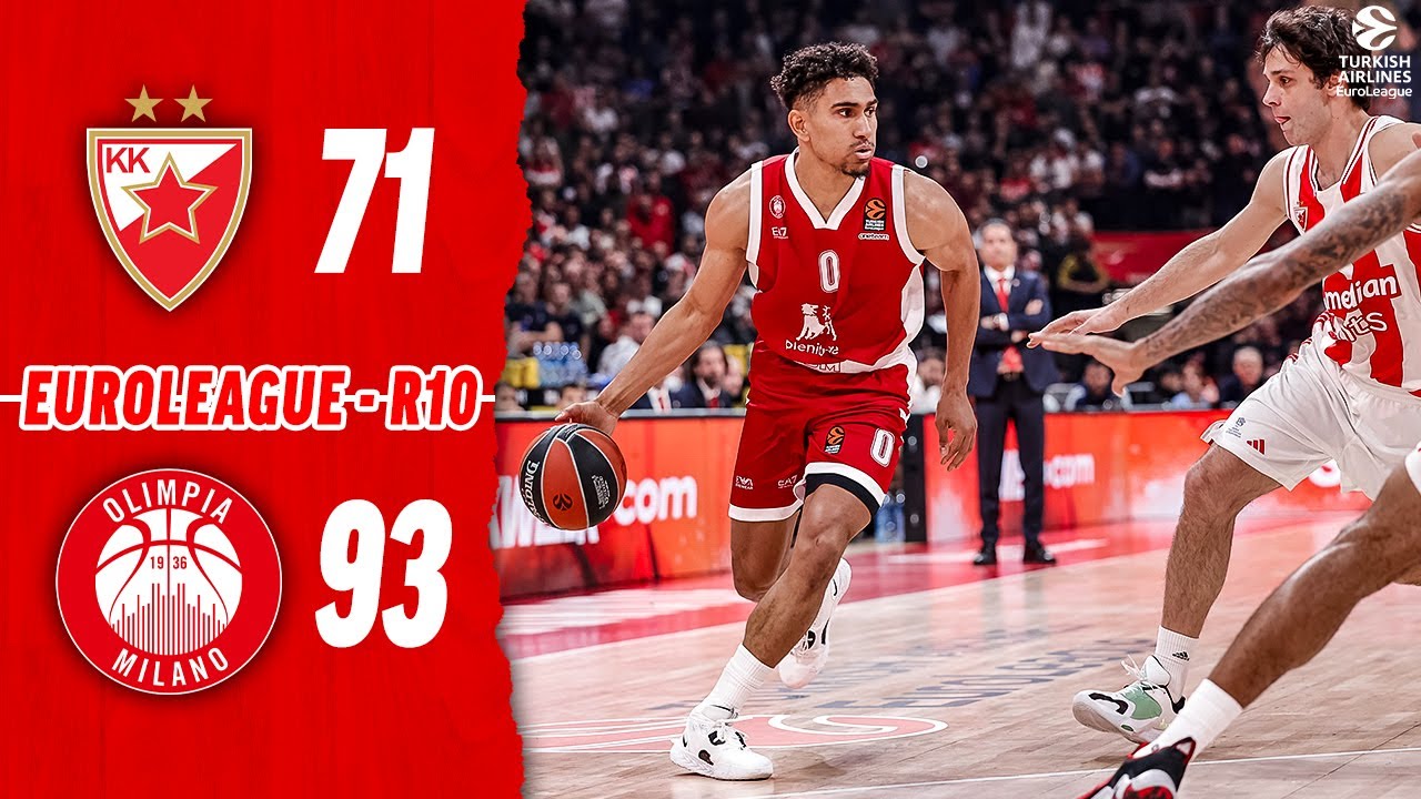Stella Rossa - Olimpia Milano Highlights