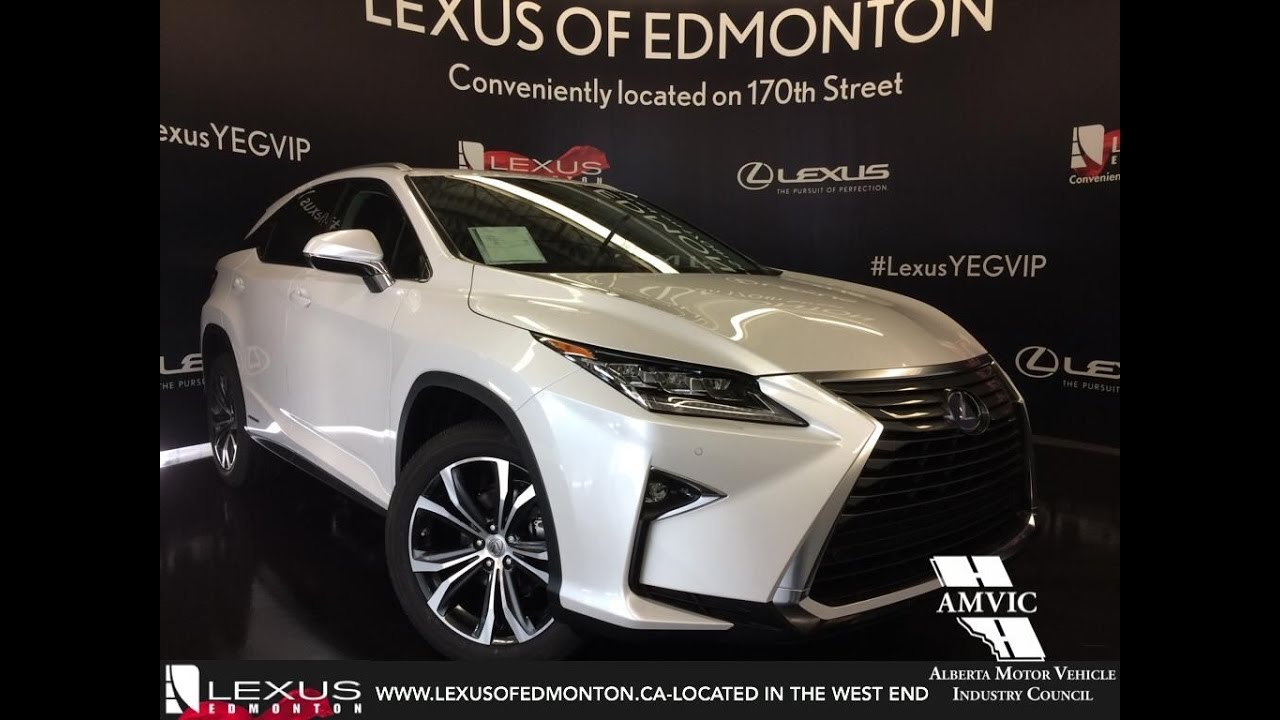 2017 Lexus RX 450h AWD Review