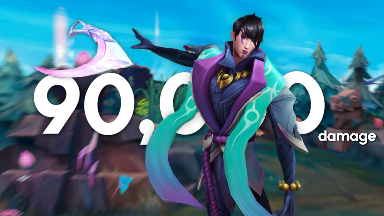90,000 Damage Aphelios