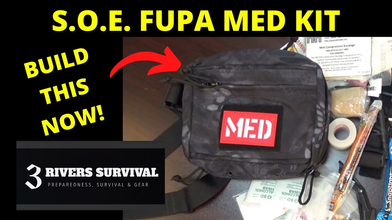 SOE Special Operations Equipment FUPA Medical Kit