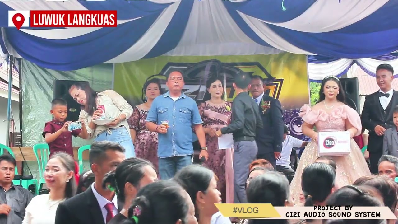 Tandak Timang Penganten - Kuntau Takaras - Pernikahan Apri dan Caca - Desa Luwuk Langkuas