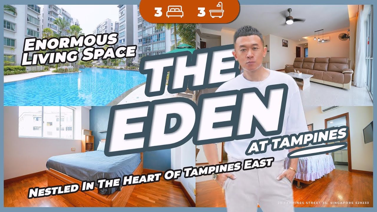 [SOLD] The Eden At Tampines 3 Bed 3 Bath Gorgeous 1238sqft unit| Presented by #TheRealCollective