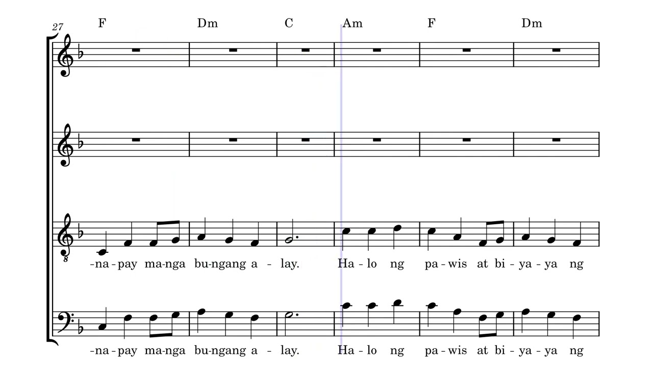 Alay Namin - SATB