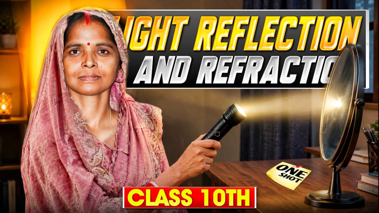 Light 🔥 Class 10 Science ONE SHOT | CBSE Board Exam 2027 | Reflection & Refraction