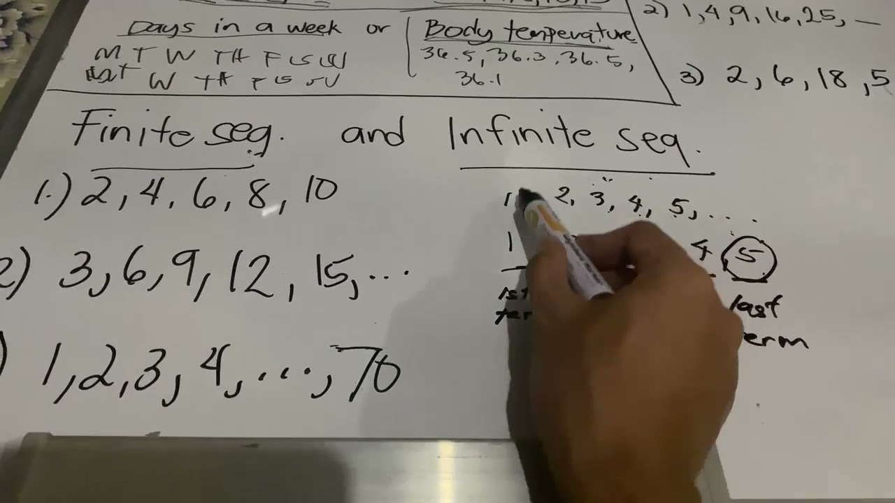 Finite and Infinite Sequence