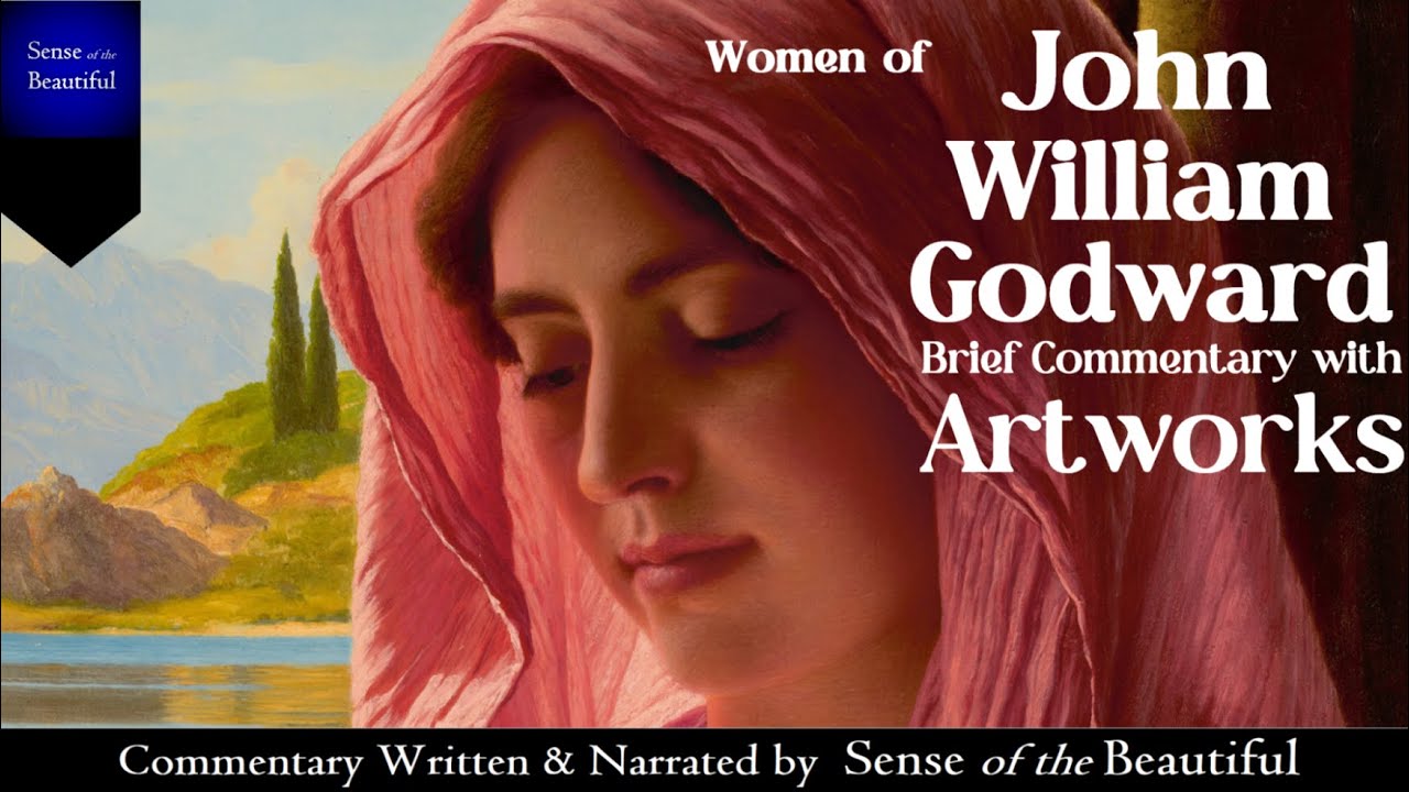Women of John William Godward: Brief Commentary with Artworks Collection (SUBTITLES)
