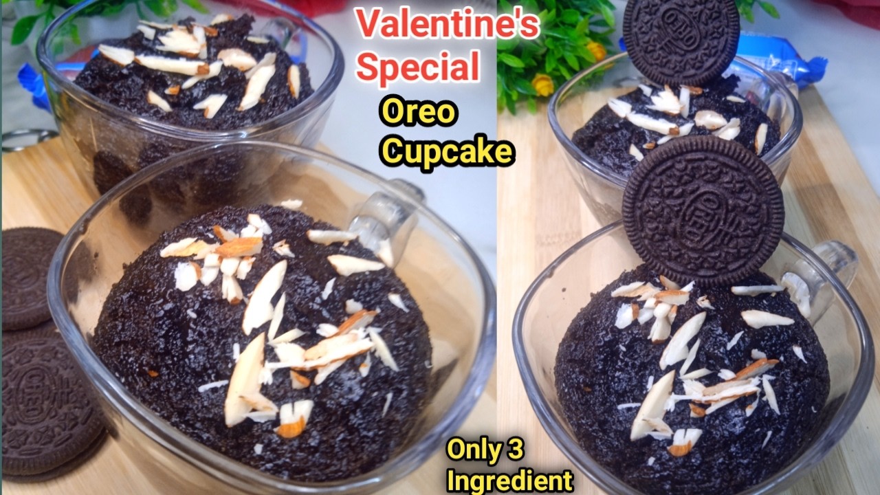 ♥️ Very Easy Oreo Cupcake Without Oven/Oreo Cupcake Recipe 🎉🇳🇵