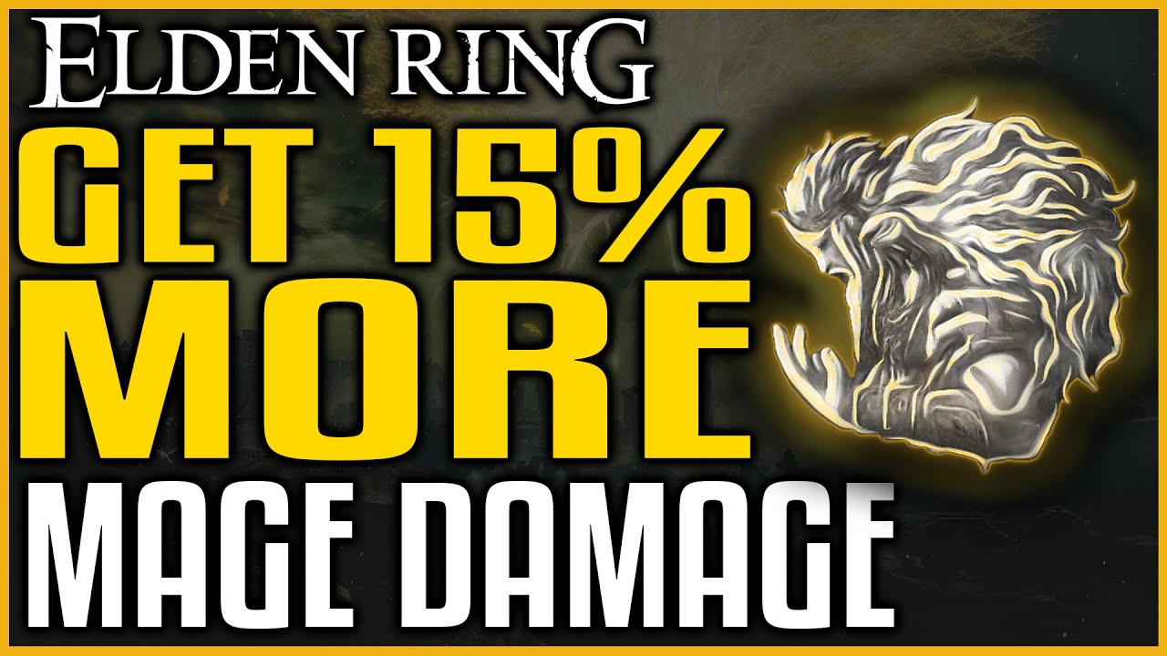 Elden Ring INCREASE 15% MORE MAGE DAMAGE - Godfrey Icon Talisman Location Guide
