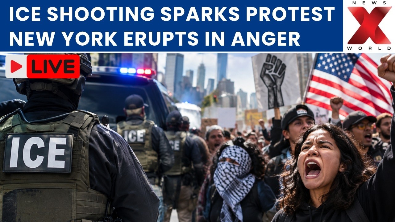 New York Protest LIVE : Protests Erupt In New York After Shooting Involving ICE Agents | NewsX World
