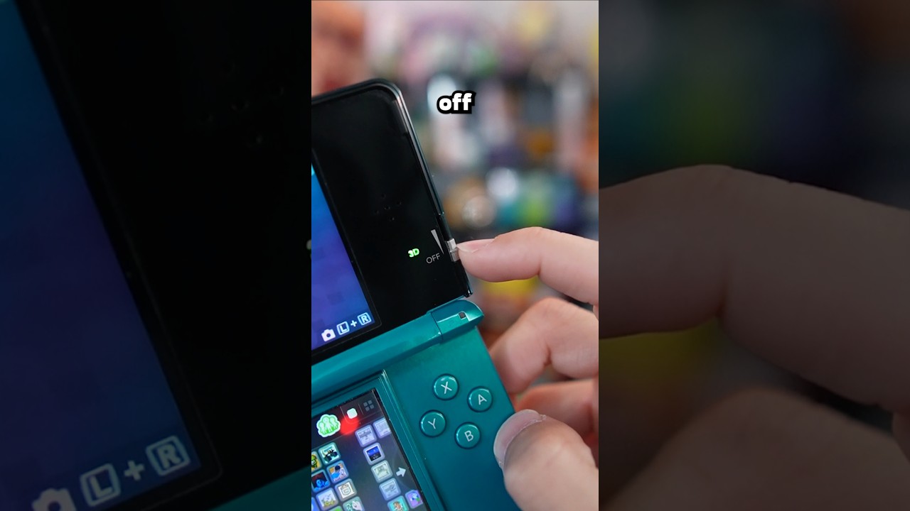 Do you turn off the 3D Function in Nintendo 3DS Games? #nintendo #nintendo3ds #retrogaming