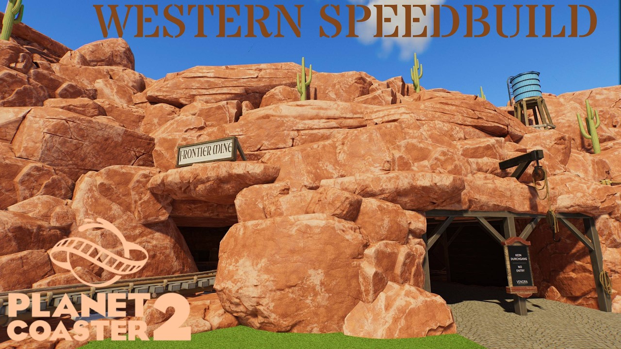 Western Speedbuild #1 | Planet Coaster 2