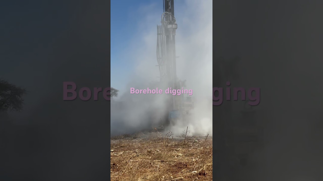 We dug a borehole #homestead #farming #offgridliving #zimbabwe #homesteading