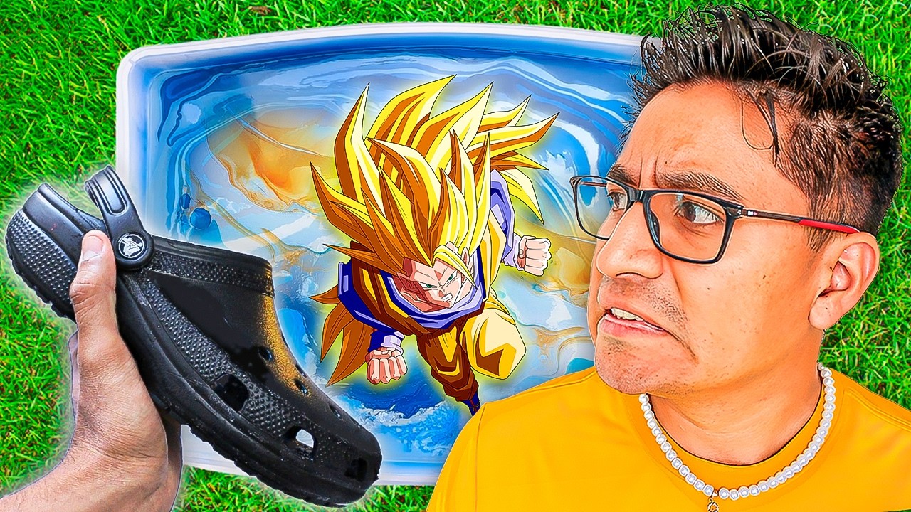 Pinté mis CROCS de DragonBall Z😍 ¡QUEDARON ÉPICOS! 🤯🔥