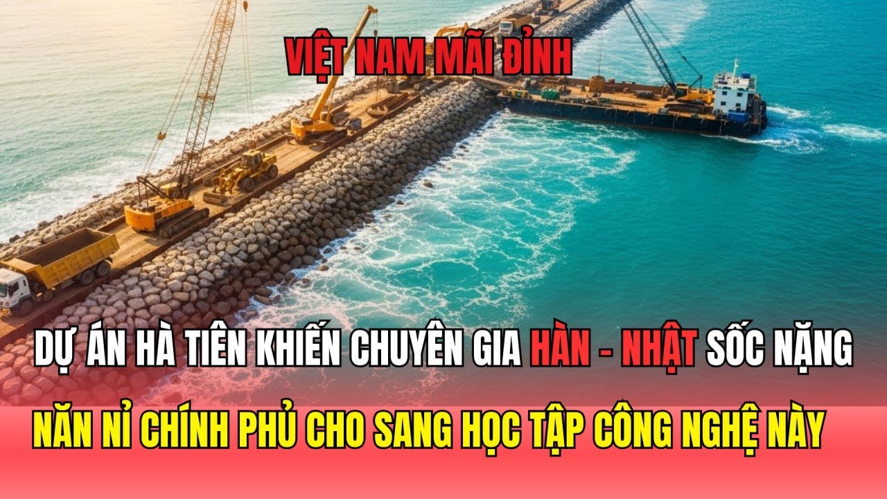 Dự án Hà Tiên khiến chuyên gia Nhật – Hàn “choáng váng”,  xin sang Việt Nam tìm hiểu công nghệ!