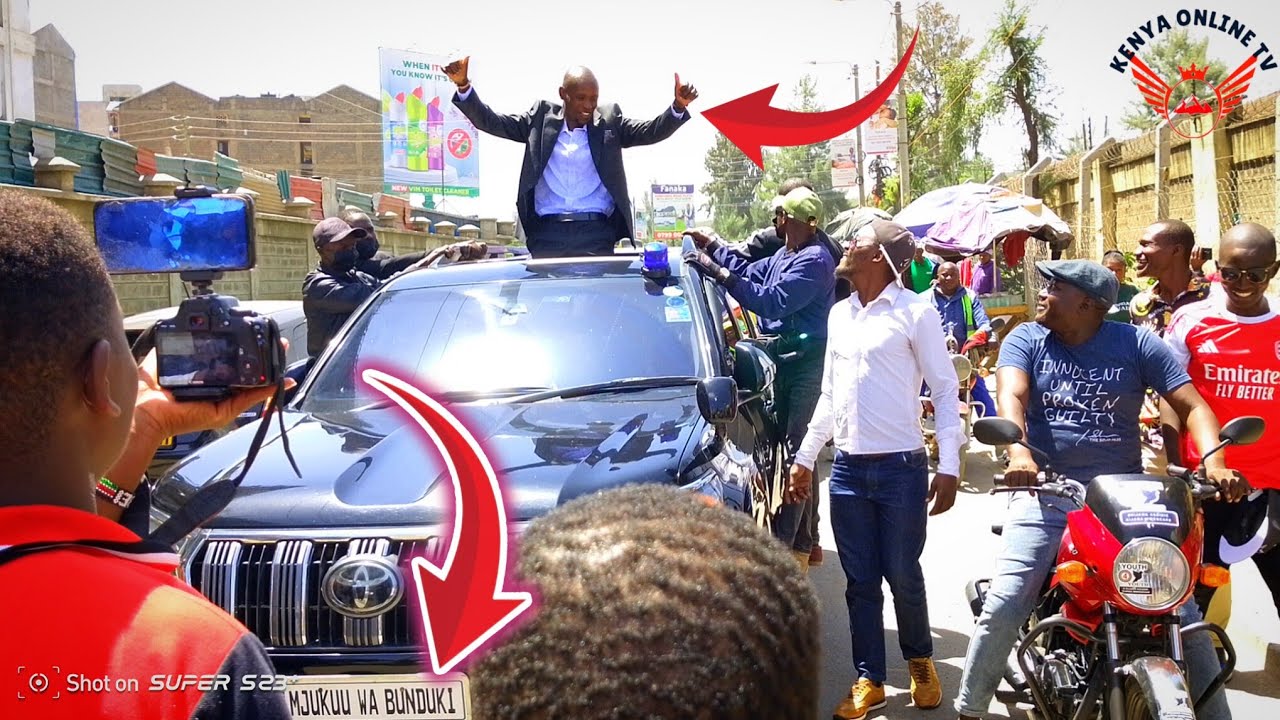 Watch how president-elect mjukuu wa bunduki arrived bunge la mwananchi jacaranda for swearing in