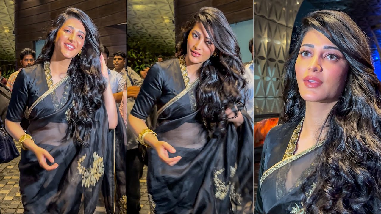 Shruti Haasan entry at The Park Hyderabad | Shruti Haasan Latest Video | Shrutihaasan | Hi Celebrity