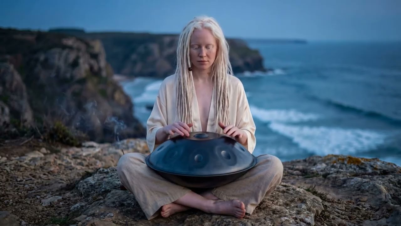 Waterfall Meditation Journey (432 Hz) | Handpan Music | Selene