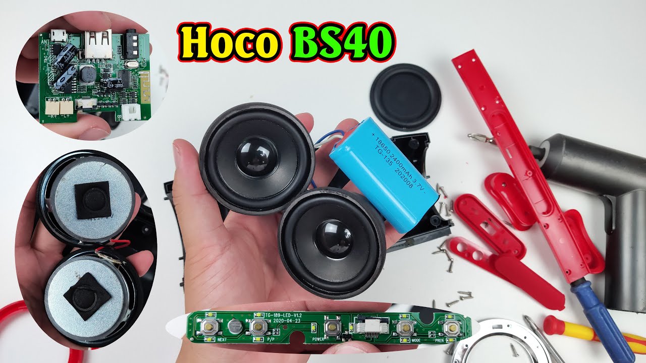 Bung Loa Bluetooth Hoco BS40 - Xem Linh Kiện Có Xứng Với Giá Bán
