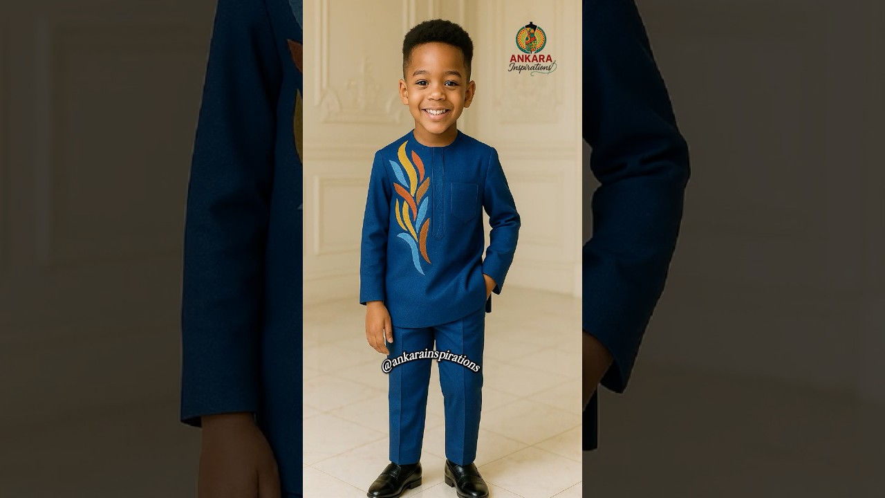 A Boy&rsquo;s Regal Look African Kids Fashion
