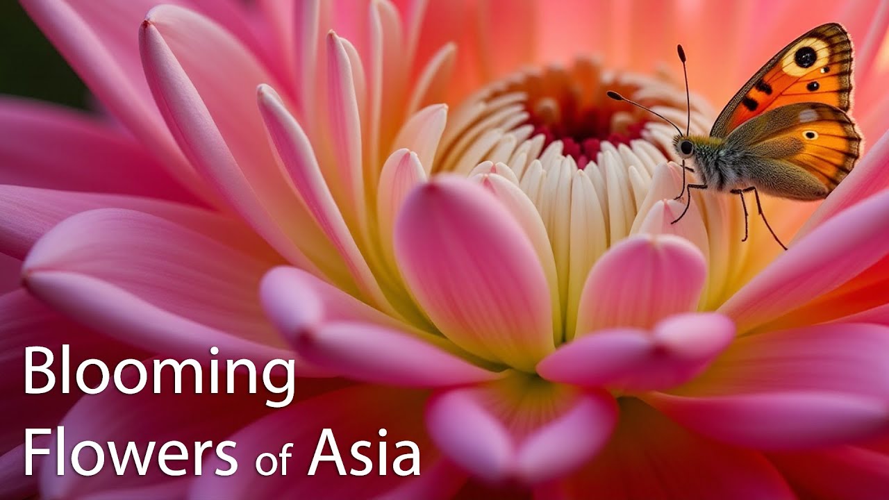 The Most Beautiful Blooming Flowers of Asia in August!