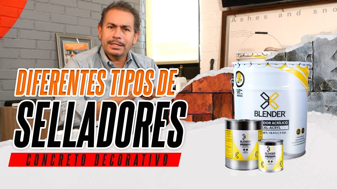 Conoces los diferentes tipos de selladores para tus acabados de concreto !!!