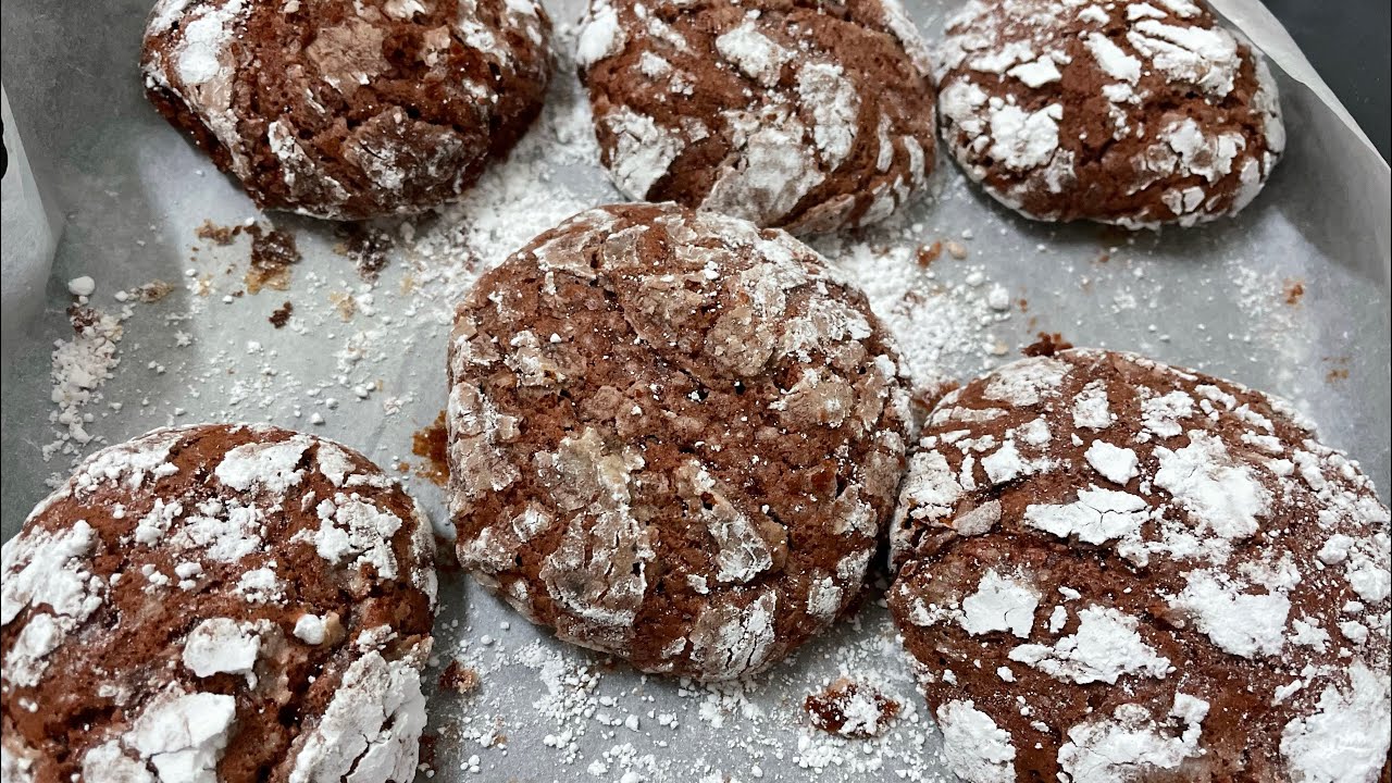 Red Velvet Cookies Recipe/Crinkles Recipe/Shirley’s Kitchen