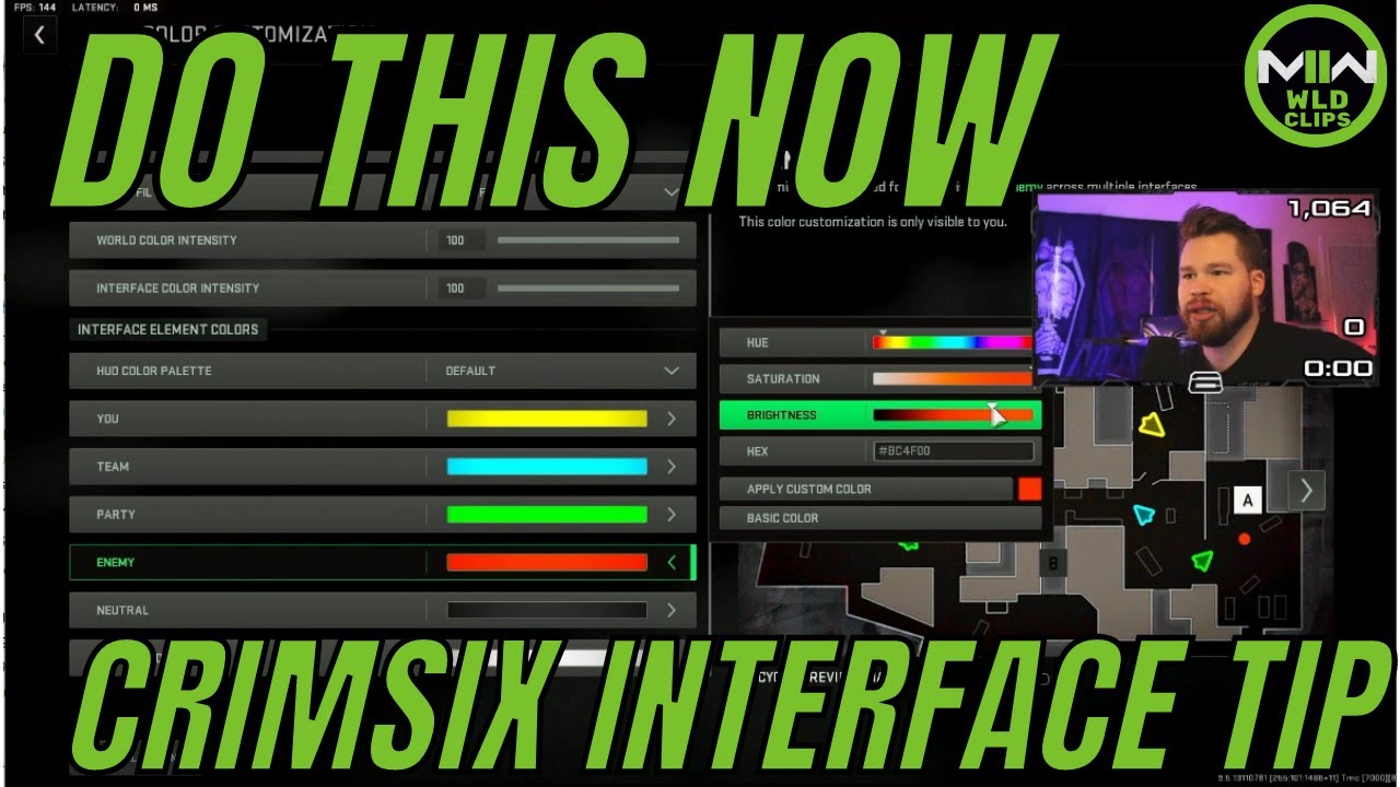 Crimsix shares a MW2 Interface Hack