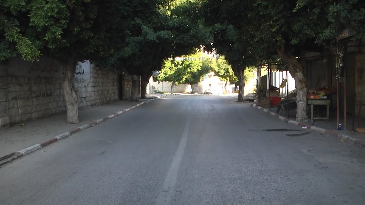 جولة صباحية في مدينة طولكرم 11/12/2015