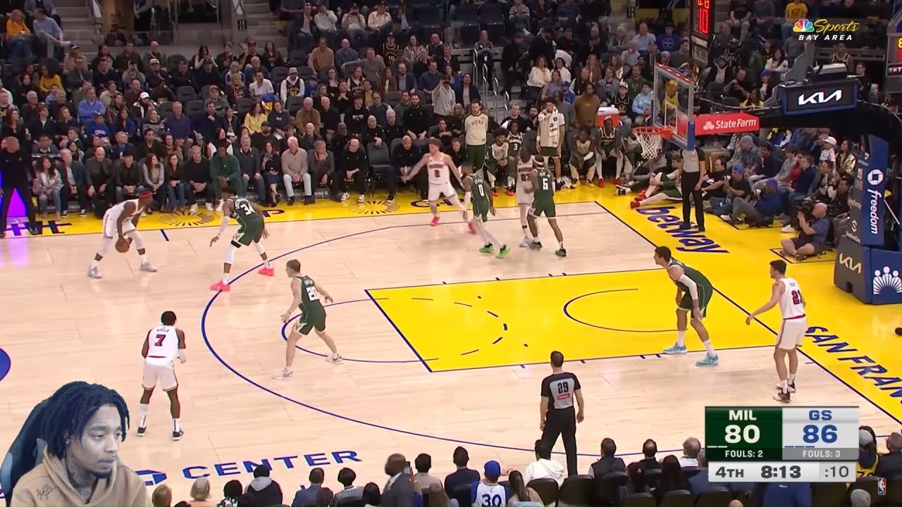FlightReacts To BUCKS at WARRIORS | FULL GAME HIGHLIGHTS | March 18, 2025!