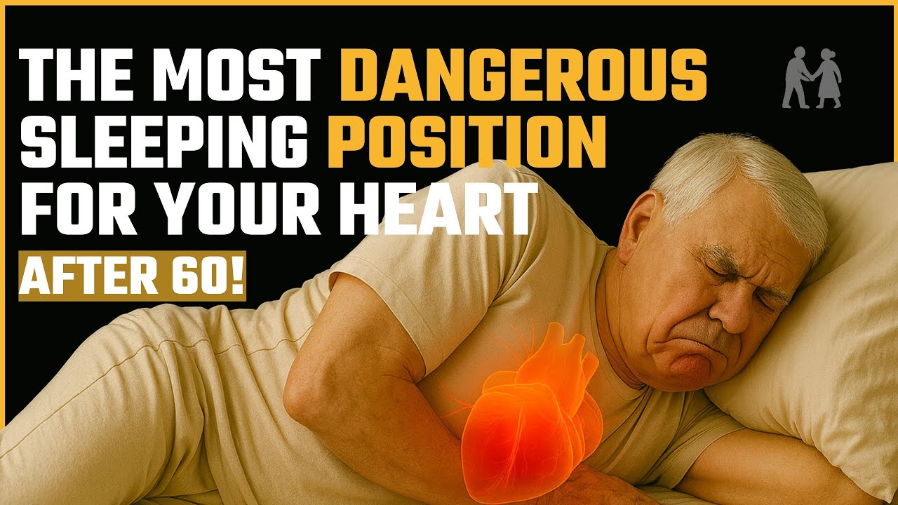 60+: The Most Dangerous Sleeping Position for an Elderly Person&rsquo;s Heart!