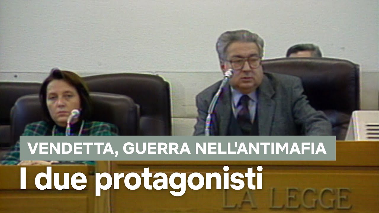 Vendetta, guerra nell'antimafia | I due protagonisti | Netflix Italia