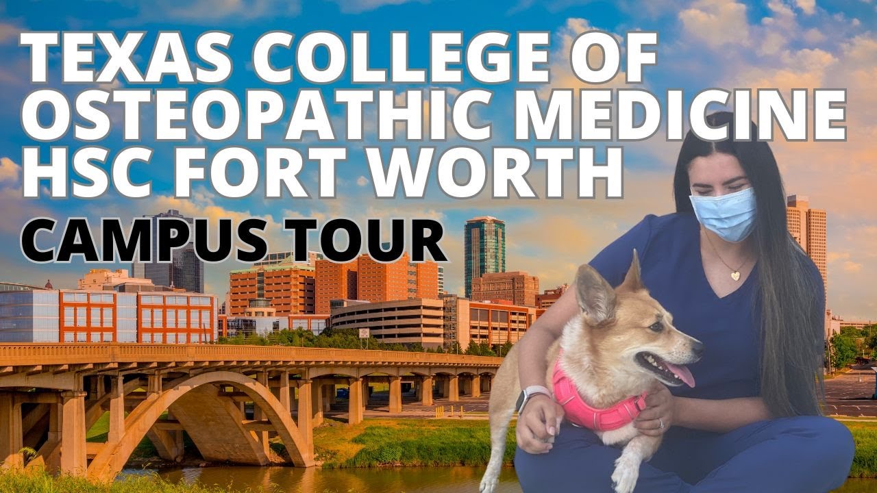 TCOM Campus Tour | Walk with Me & My Corgi in 4K Around Texas College of Osteopathic Medicine