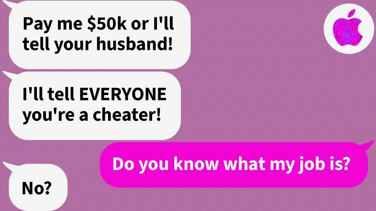 My colleague kept on bragging about how rich she was