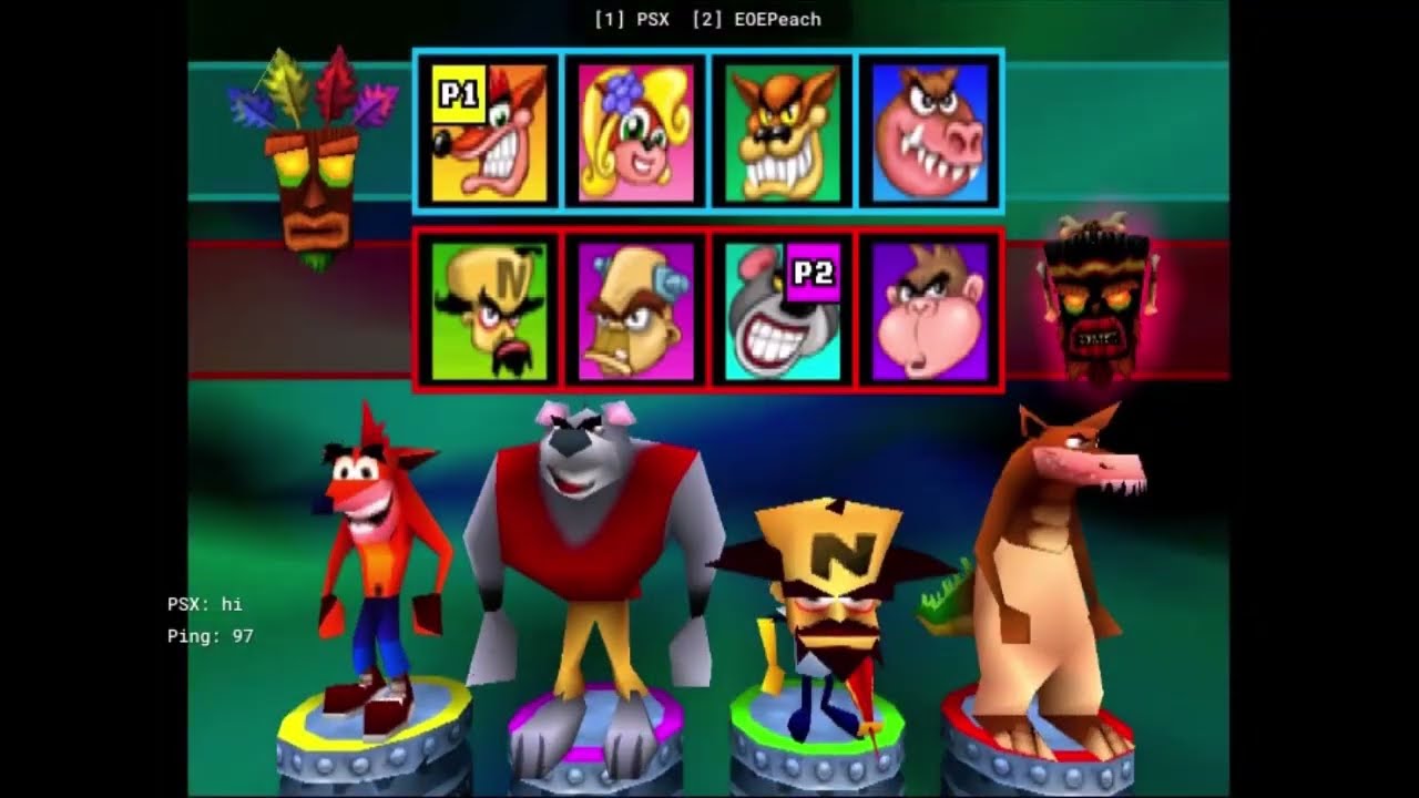 PSX : Crash Bash Online