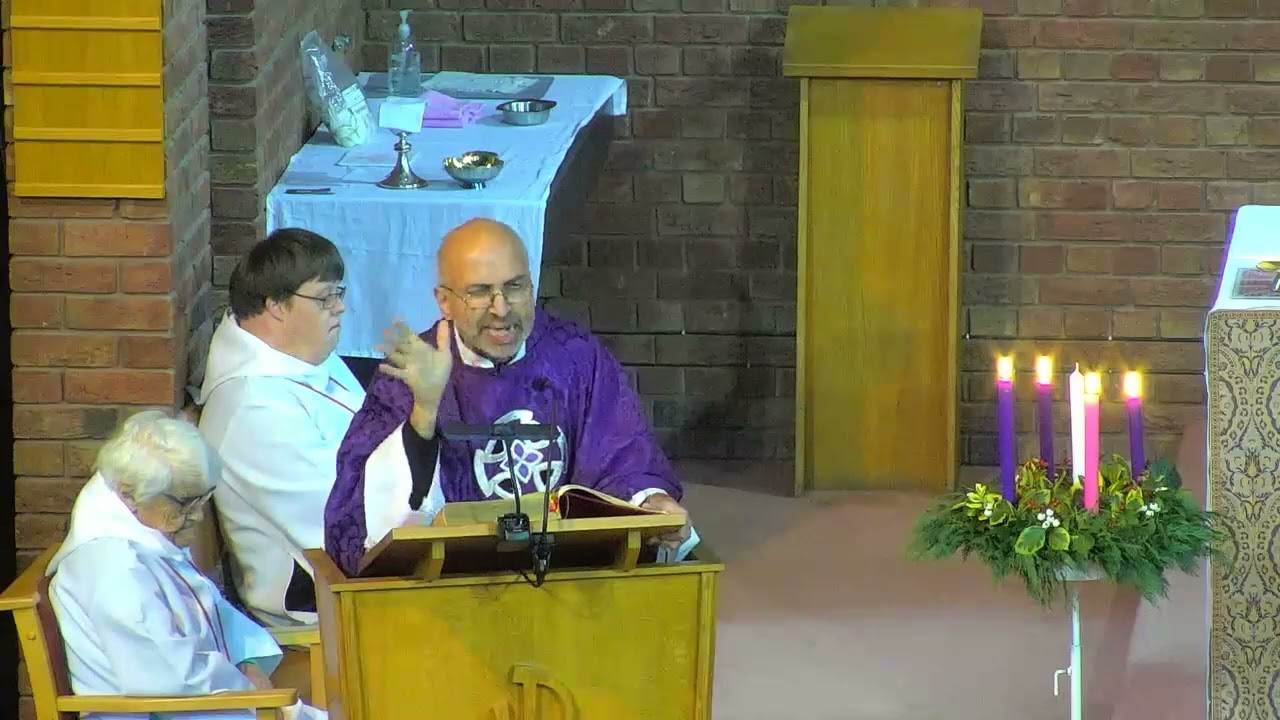 Homily 21Dec2025 4th Advent Mt1:18-24 Joseph a just man who was tuned to the heart and mind of God!