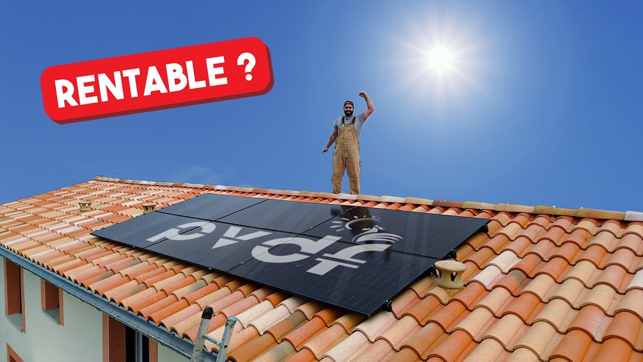 J'installe et test un kit solaire PVDF ! - Ponpon Rénove
