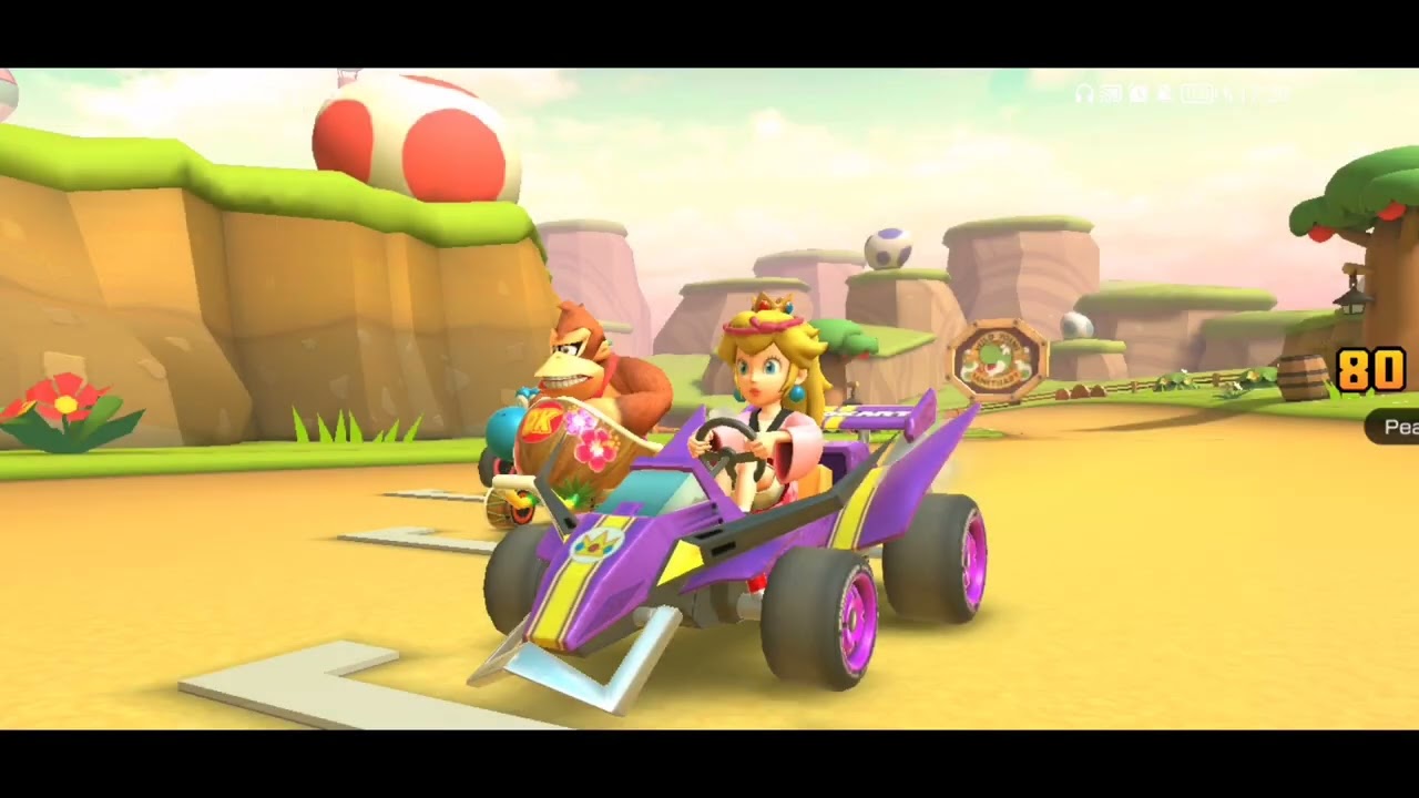Temporada de Mario kart tour animal tour Copa 4 pista 1-4
