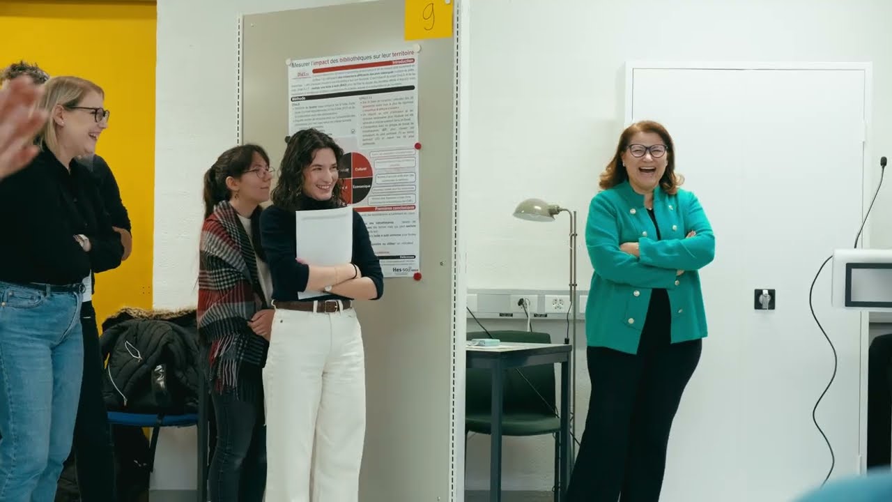 Présentation des posters scientifiques - Master en Sciences de l’information