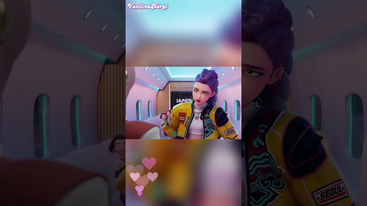 Охотницы HUNTR/X рассекретили демонов! 💜  #KPopDemonHunters #моментыизсериалов