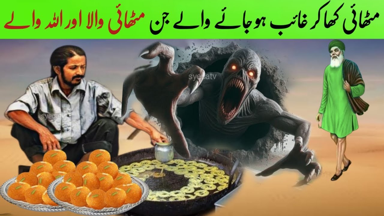 Mithai Kha kr Gayab Ho Jate Jinnat | Nek Mithai Wala aur Allah wale ka waqia | inspirational story