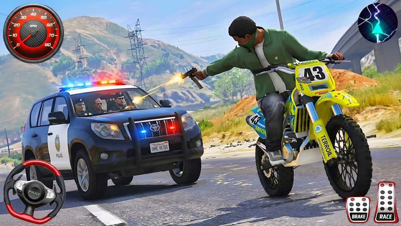 Police Car Chase Simulator 3D - Police Simulator Patrol Officers - Android Gameplay 