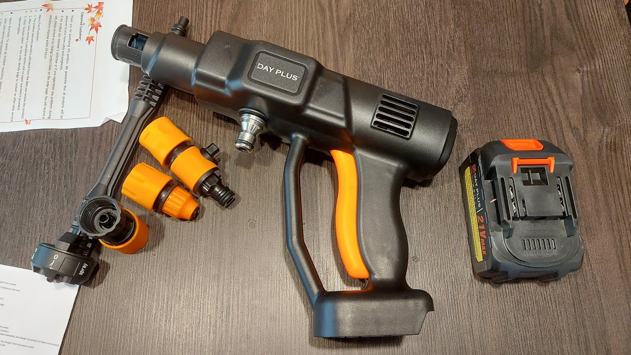 Amazon finds - testing the cheapest cordless pressure washer ! PART 1