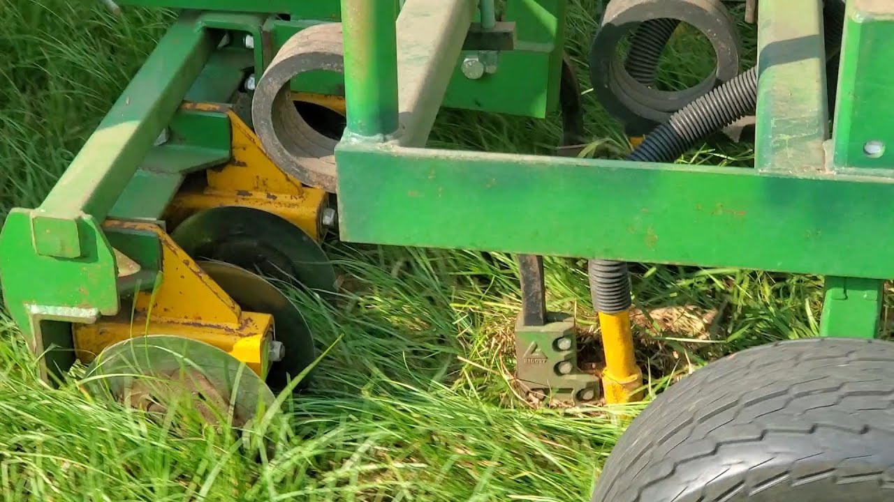 Planting with Aitchison Grassfarmer Seed Drill