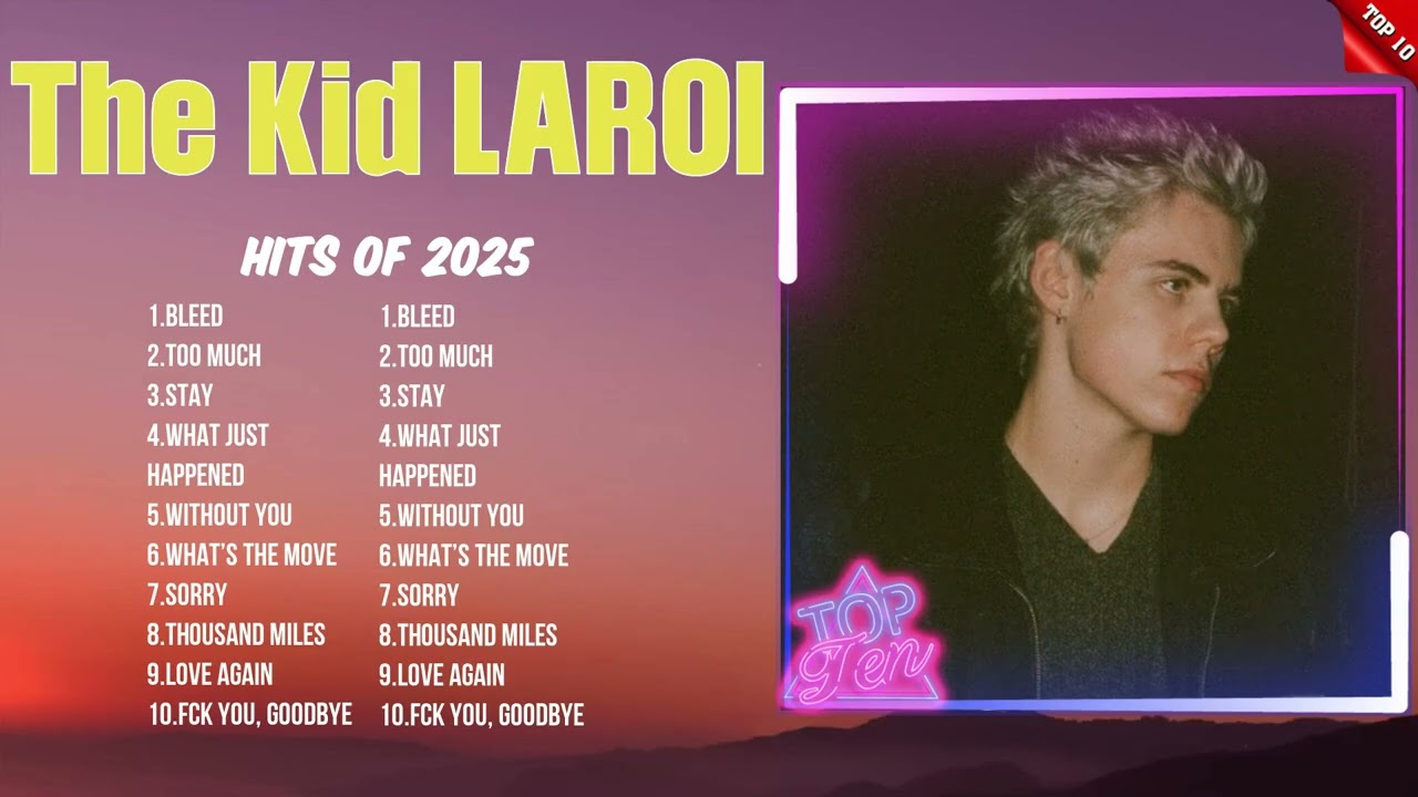 The Kid LAROI Top Trending Music of 2025 ~ Best Playlist ~ Hottest Tracks